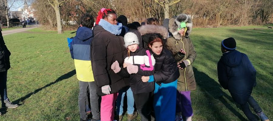 Sozialtraining mit Catweasel im Park