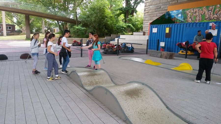 Orangs mit den Riehl Kids on tour - 2