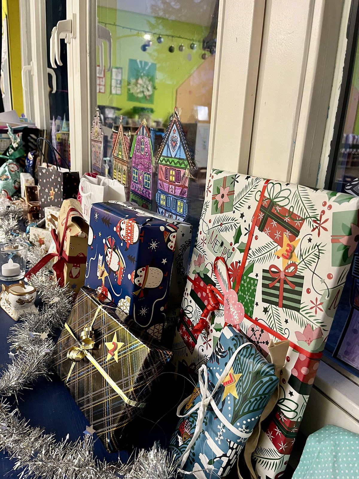 Geschenke im Klassenraum