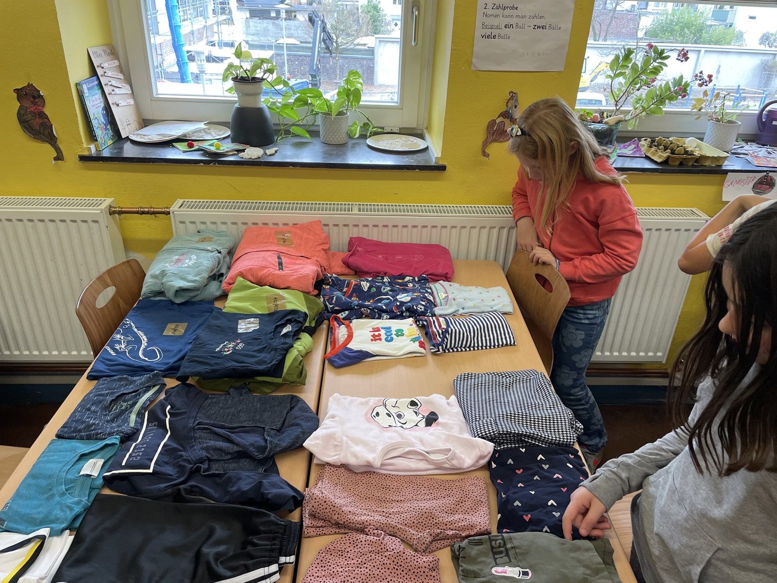 Future Day der GGS - Kleidertauschbörse