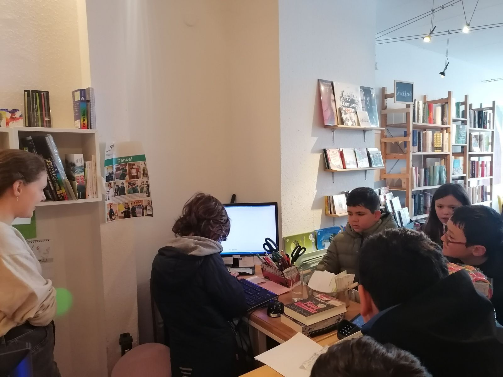 Besuch in der Riehler Buchhandlung - 2