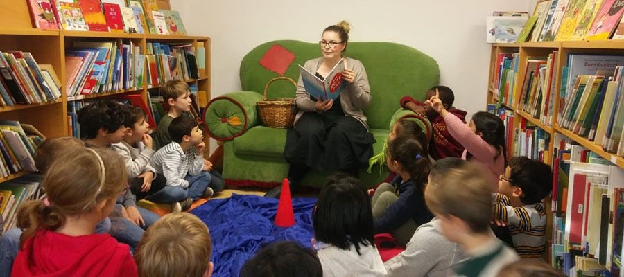 Lesen lernen an der GGS