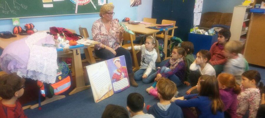 Deutschlandweiter Vorlesetag bei uns auch auf Englisch – Speacers Corner zu Gast