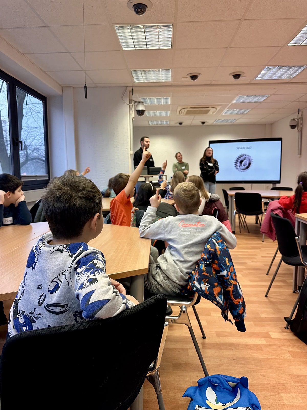 Kinder im ScienceLab