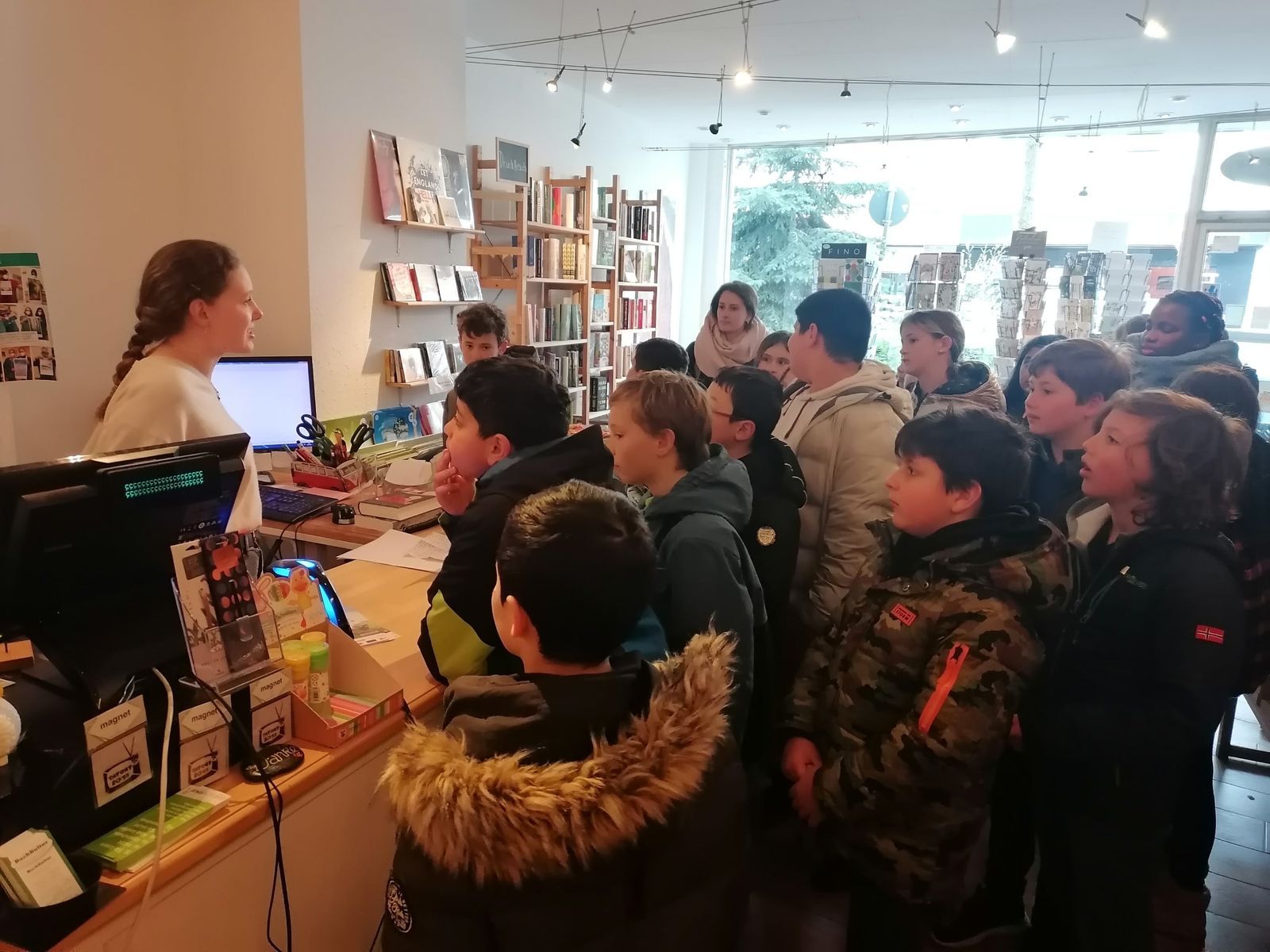 Besuch in der Riehler Buchhandlung - 1