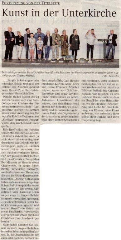 2018-05-16 Kunst in der Unterkirche - Innen