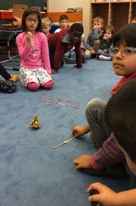 Besuch einer indischen Gottheit - 2