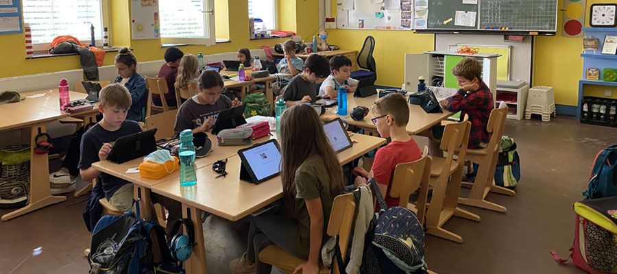 Jetzt noch digitaler: Über 60 neue iPads für die GGS Garthestraße