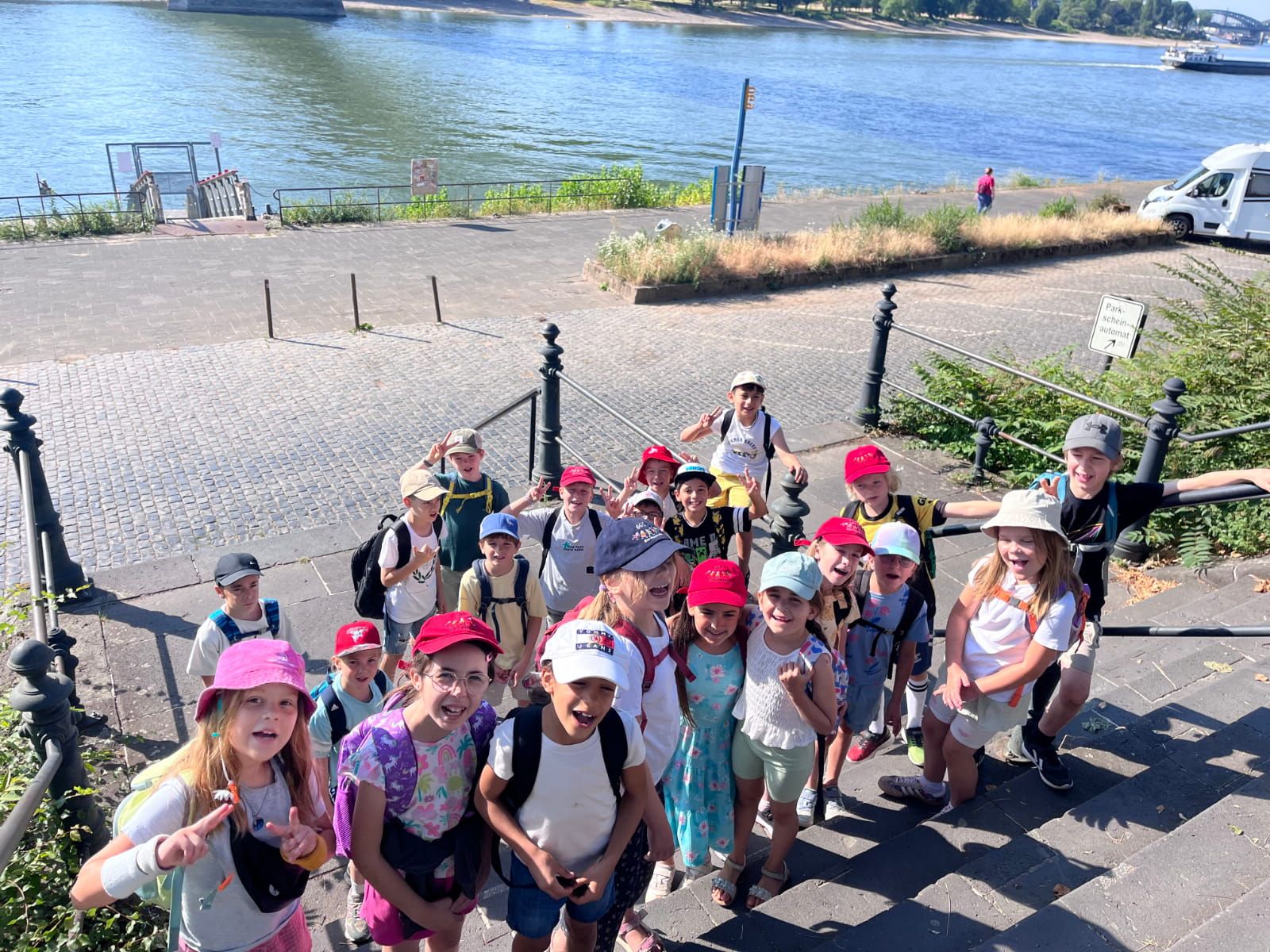 Gewonnene Bootstour auf dem Rhein
