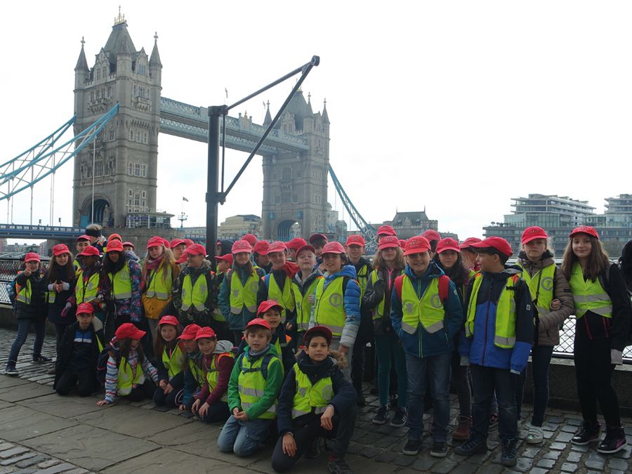 Englandfahrt nach London für die vierten Klassen