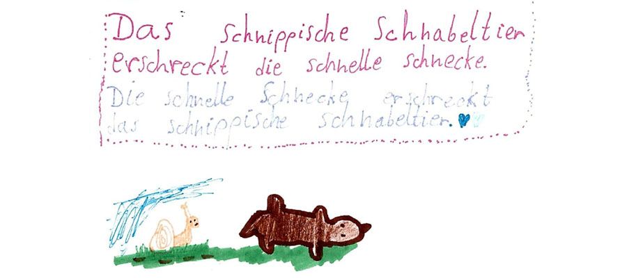 Die schnelle Schnecke und das schnippische Schnabeltier